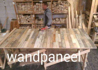 3108bv Hilversum Steigerhout op maat wandpaneel