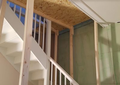 tijdelijk steiger voor de stucadoor 3108 Design Hilversum