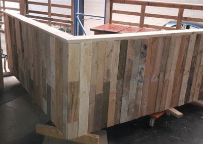 tuinbank achterwand sloophout 1 3108 Design Hilversum